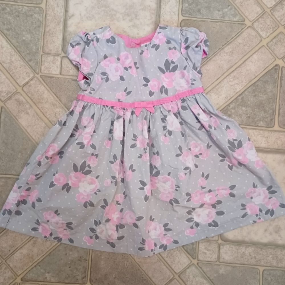 GYMBOREE pink rose dress